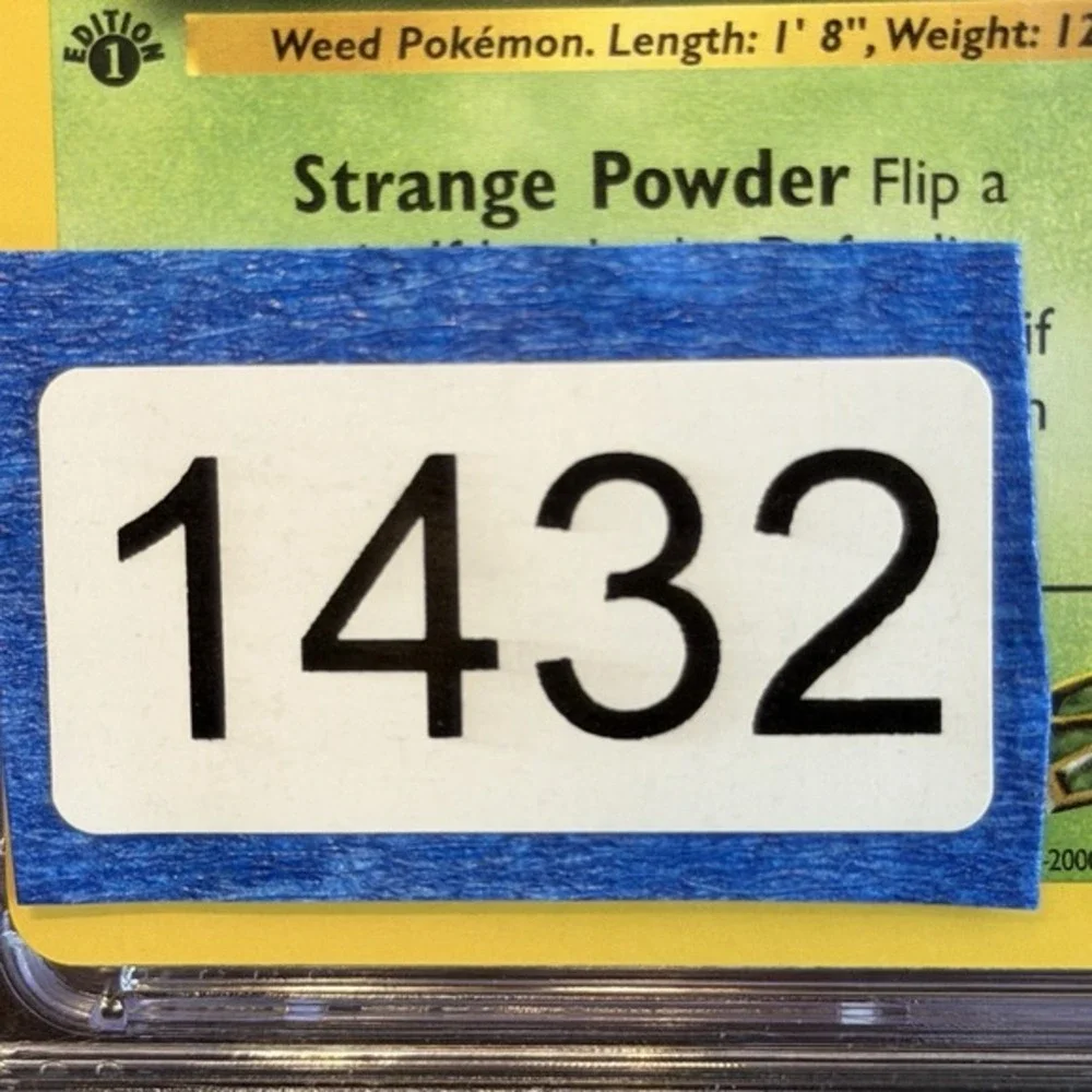 Erika's Oddish 70/132 1st Edition CGC 9 Mint TCG Pokemon 2000 Gym Challenge WotC